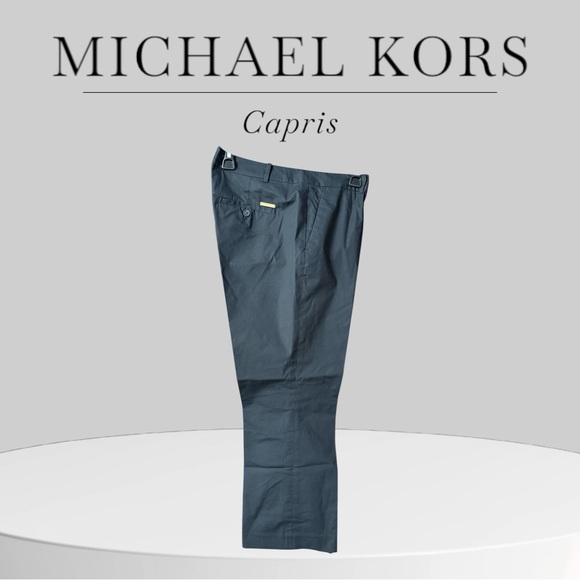 MICHAEL Michael Kors Pants - MICHAEL KORS Women’s Cropped Straight Leg Capris - Size 8 NWT!!